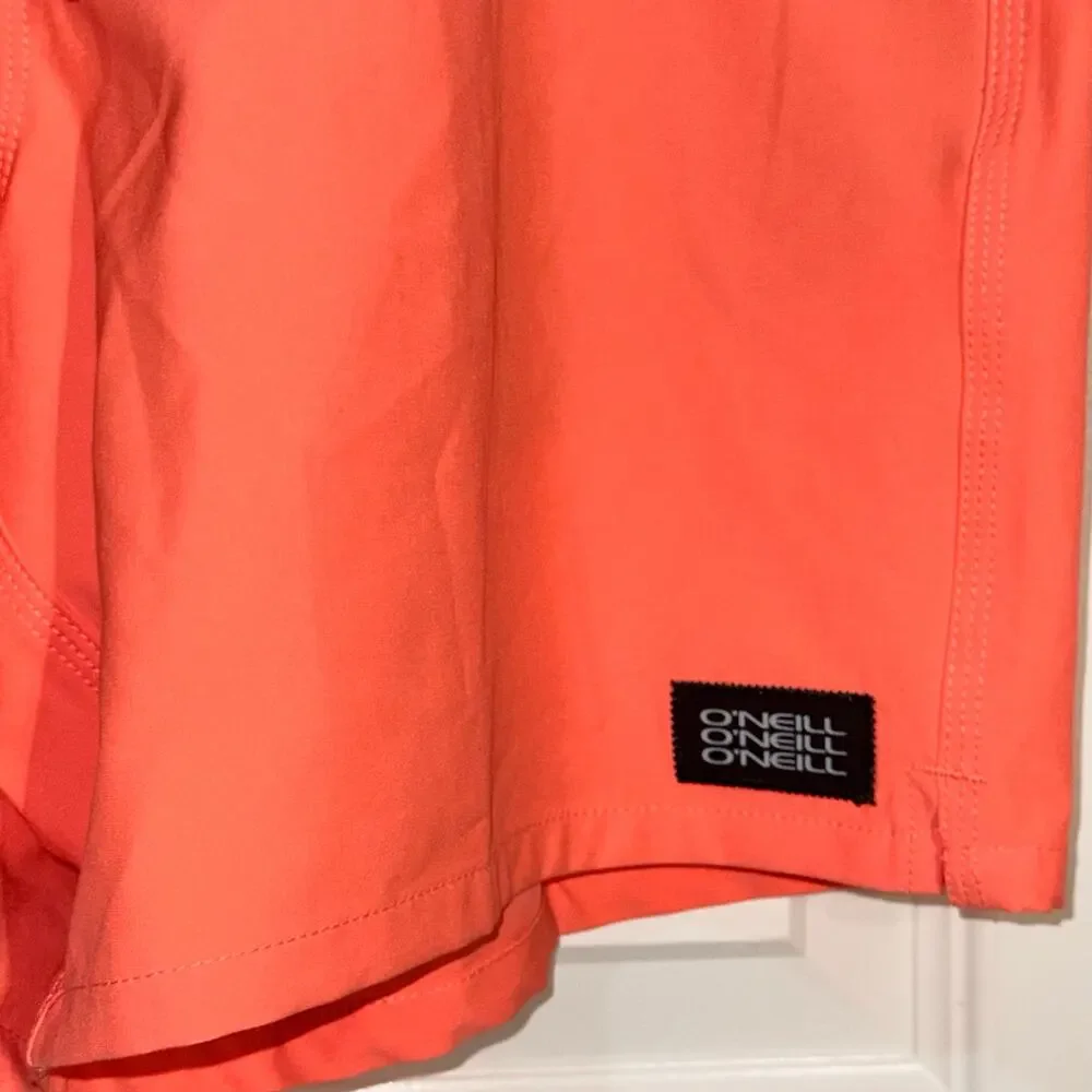 O'Neill Hyperdry Orange Above the Knee Board Shorts, Men's Size M